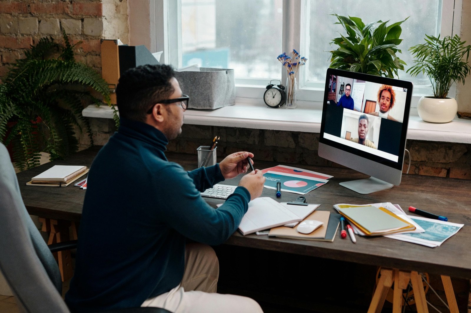 Online group mastermind session